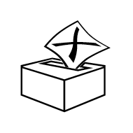 Ballot Box With Ballot