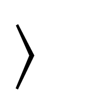 Right-Pointing Angle Bracket