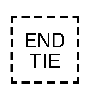 Musical Symbol End Tie