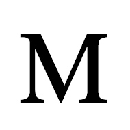 Roman Numeral One Thousand