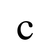 Small Roman Numeral One Hundred