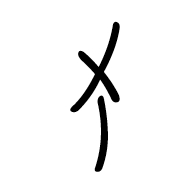 Nushu Character-#1B17A