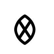Old Hungarian Capital Letter Ef