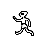 Phaistos Disc Sign Pedestrian