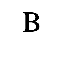 Modifier Letter Capital B