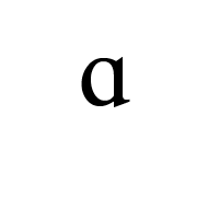 Modifier Letter Small Alpha