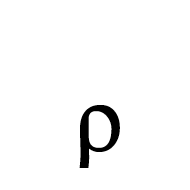 Greek Subscript Small Letter Rho