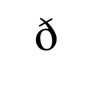 Modifier Letter Small Eth