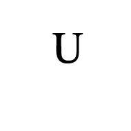 Modifier Letter Small Capital U