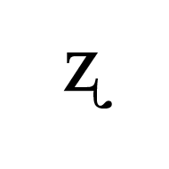 Modifier Letter Small Z With Retroflex Hook