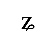 Modifier Letter Small Z With Curl