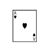 Playing Card Ace Of Hearts