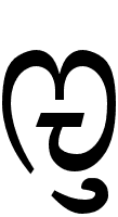Saurashtra Letter Vocalic Ll