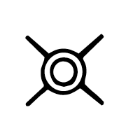 Siddham Section Mark Double Ring With Rays