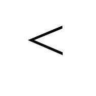 Small Less-Than Sign