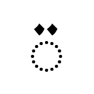 Sogdian Combining Two Dots Above