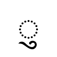 Soyombo Vowel Sign Ue