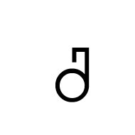 Signwriting Hand-Circle Index Bent