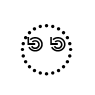 Signwriting Eyegaze-Wallplane Circling