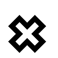White Cross Mark