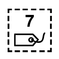 Tag Digit Seven