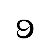 Tai Viet Letter Low O