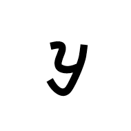 Warang Citi Small Letter Ya
