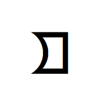 Zanabazar Square Letter Bha